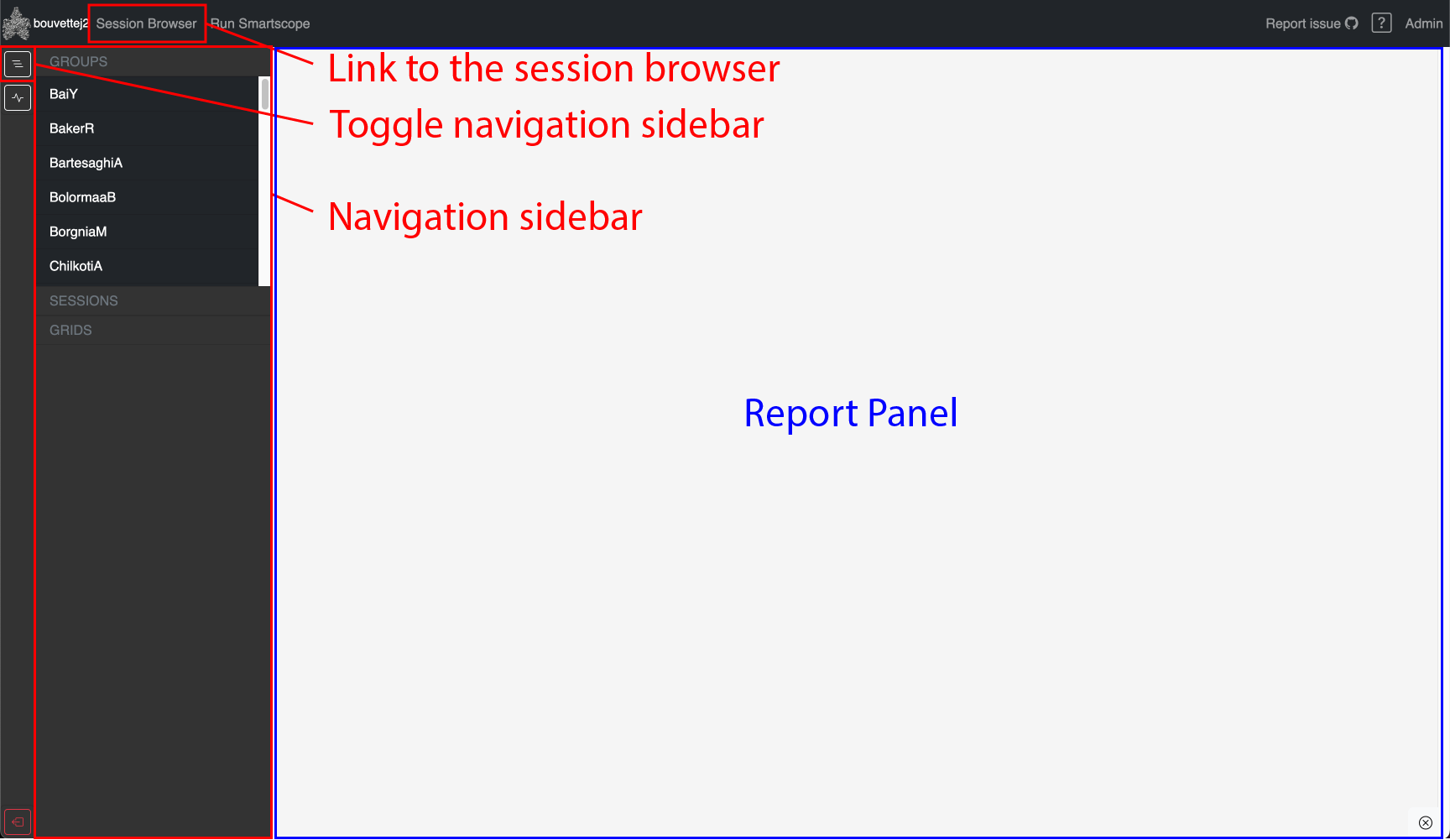 Session Browser SmartScope